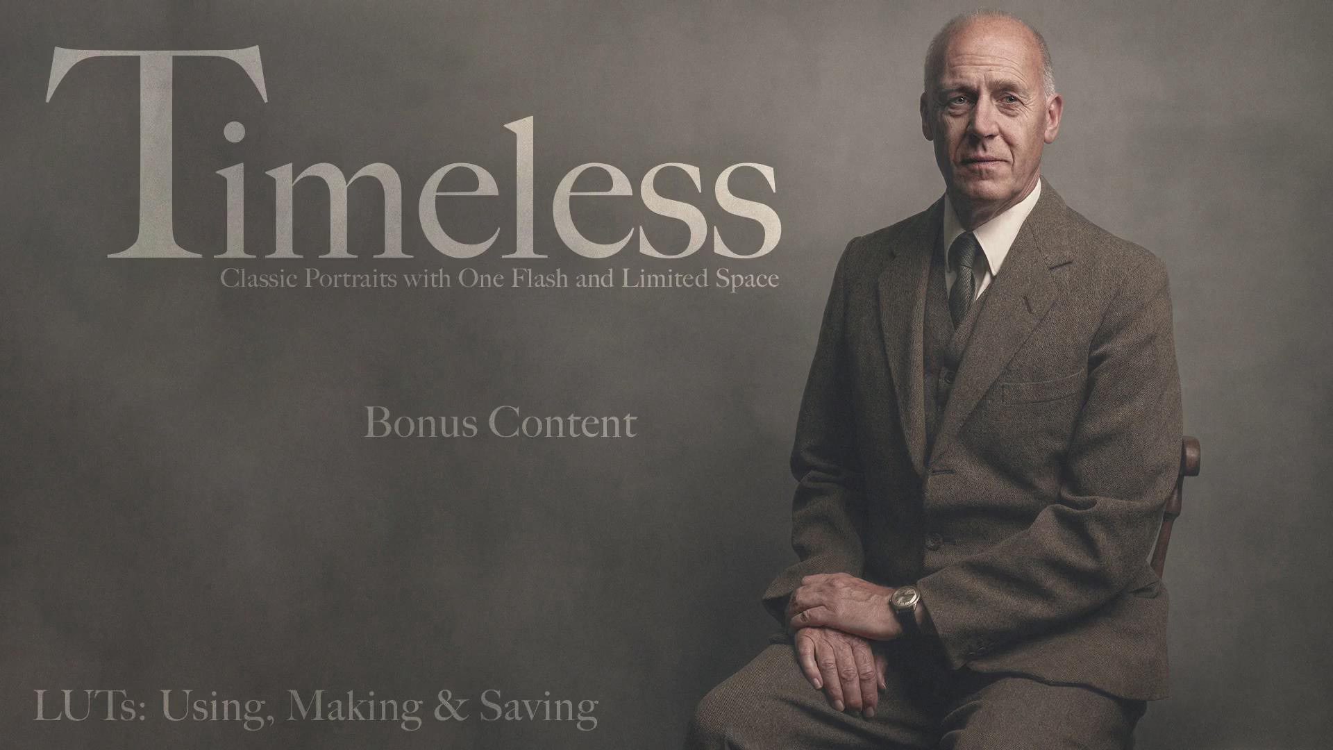 图片[1]-Glyn Dewis –50年代经典肖像画摄影与后期教程附素材-中英字幕-美夕摄影资源