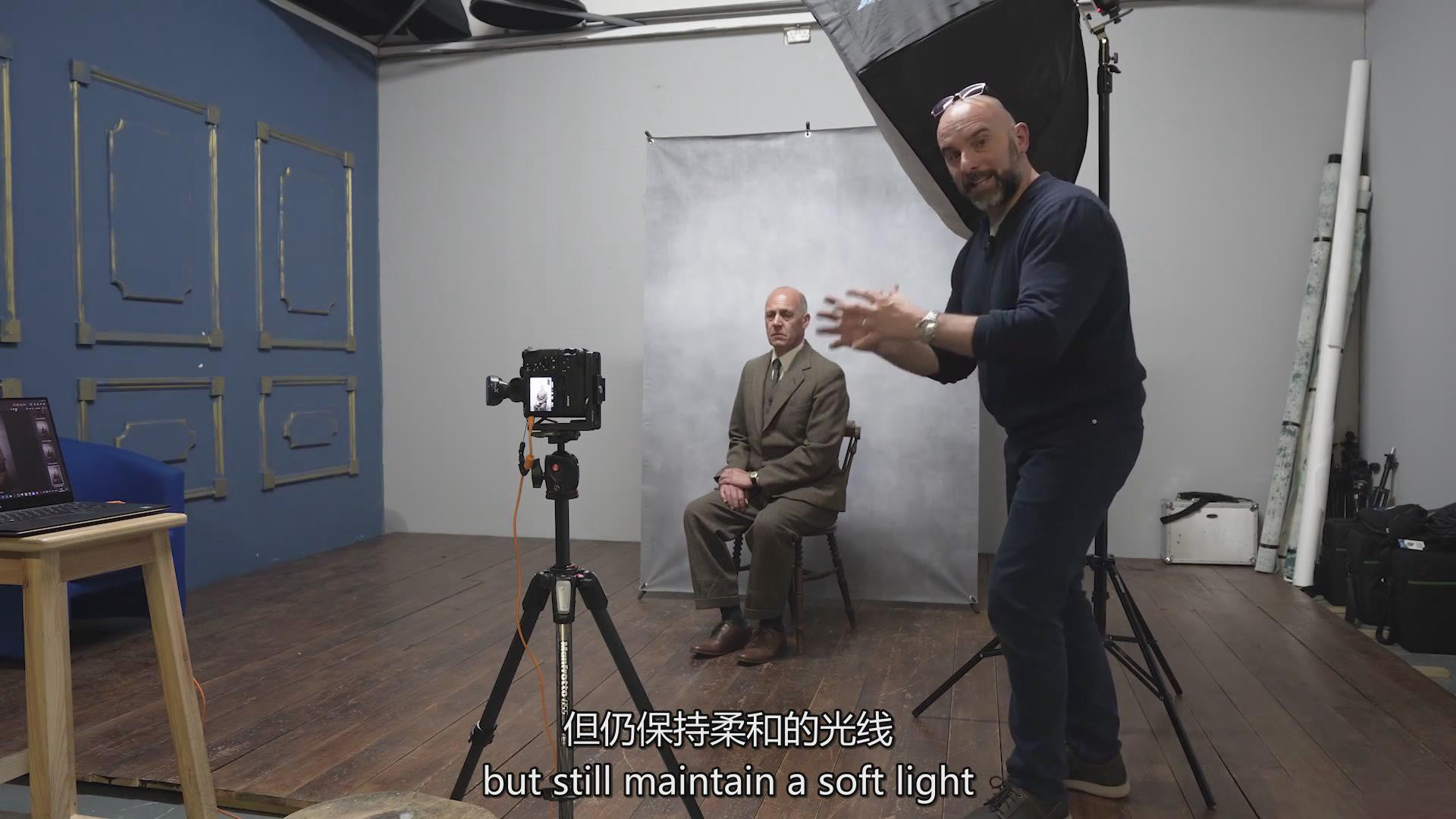 图片[3]-Glyn Dewis –50年代经典肖像画摄影与后期教程附素材-中英字幕-美夕摄影资源