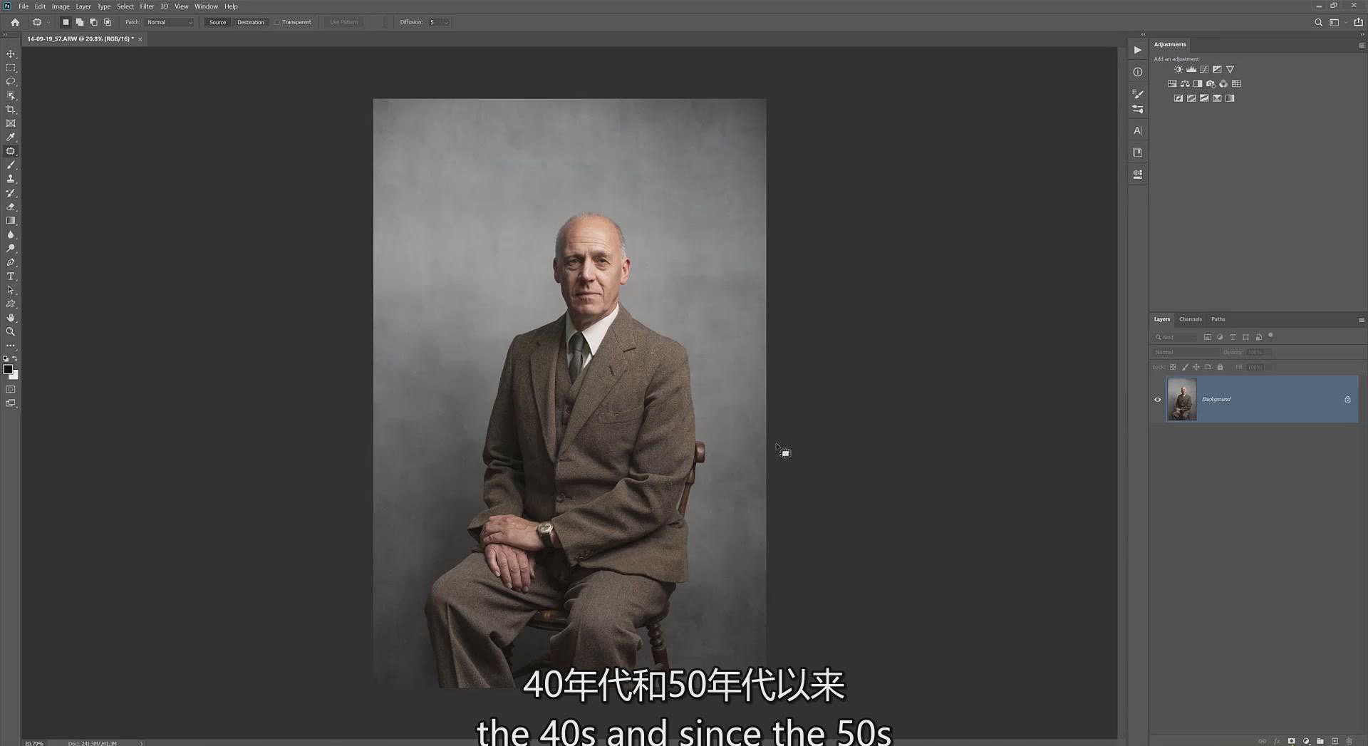 图片[5]-Glyn Dewis –50年代经典肖像画摄影与后期教程附素材-中英字幕-美夕摄影资源