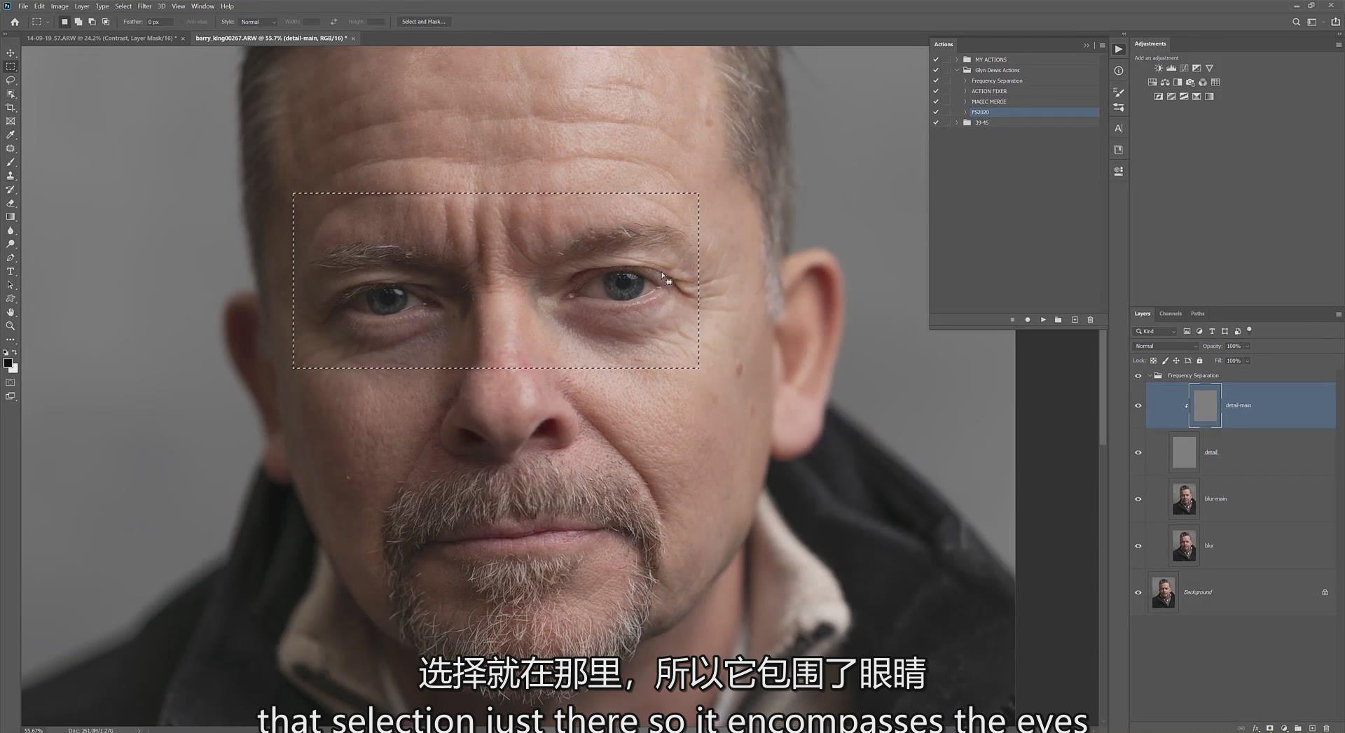 图片[8]-Glyn Dewis –50年代经典肖像画摄影与后期教程附素材-中英字幕-美夕摄影资源