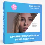22种高端棚拍时装摄影灯光布光设置技术综合指南布光图中英字幕-美夕摄影资源