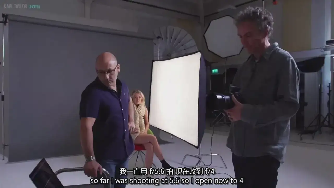 图片[4]-Karl Taylor 工作室柔和人像一盏灯布光教程-独家精翻中英字幕-美夕摄影