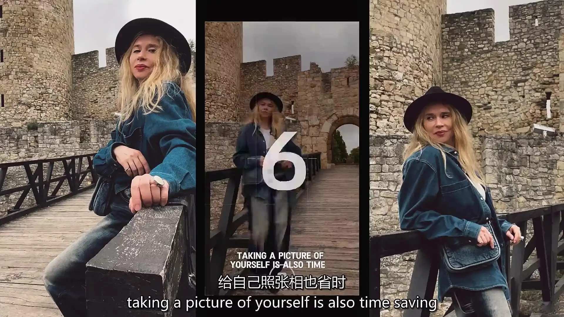 图片[5]-Victoria Smolyanitskaya-网红iPhone自拍摆姿摄影全攻略教程-中英字幕
