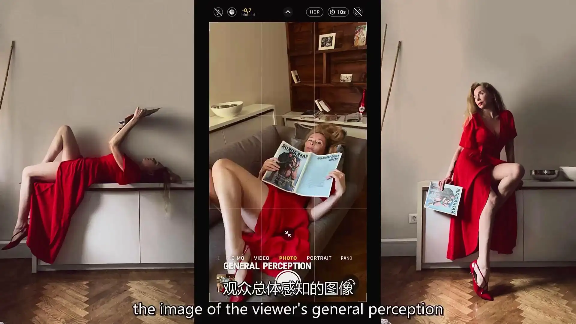 图片[7]-Victoria Smolyanitskaya-网红iPhone自拍摆姿摄影全攻略教程-中英字幕