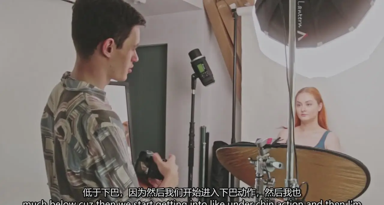 图片[4]-自然光和人造光的大头照头像摄影布光的艺术教程-中英字幕-美夕摄影